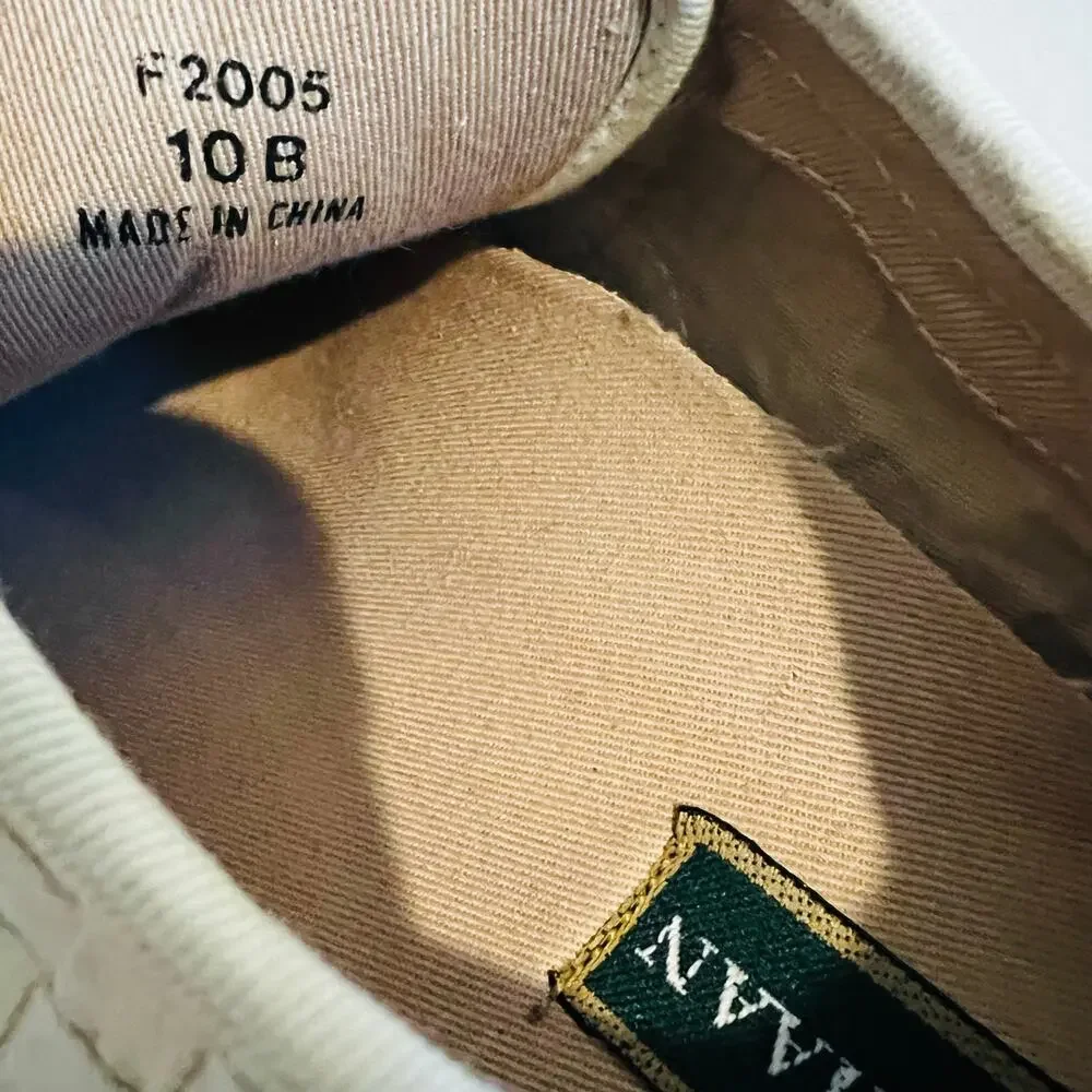 Cole Haan GrandPro Habor Lace Up Sneakers Size 10 Cream - Picture 5 of 7